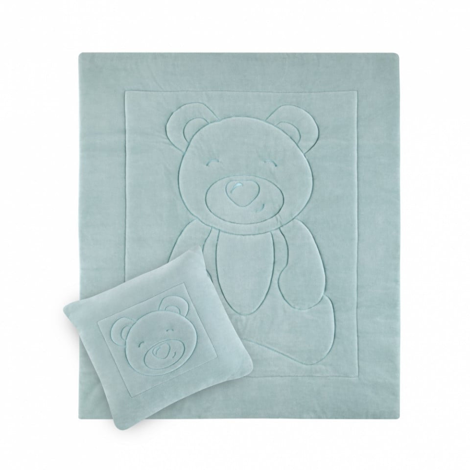 Set pernuta si paturica din plus Bear BabyJem