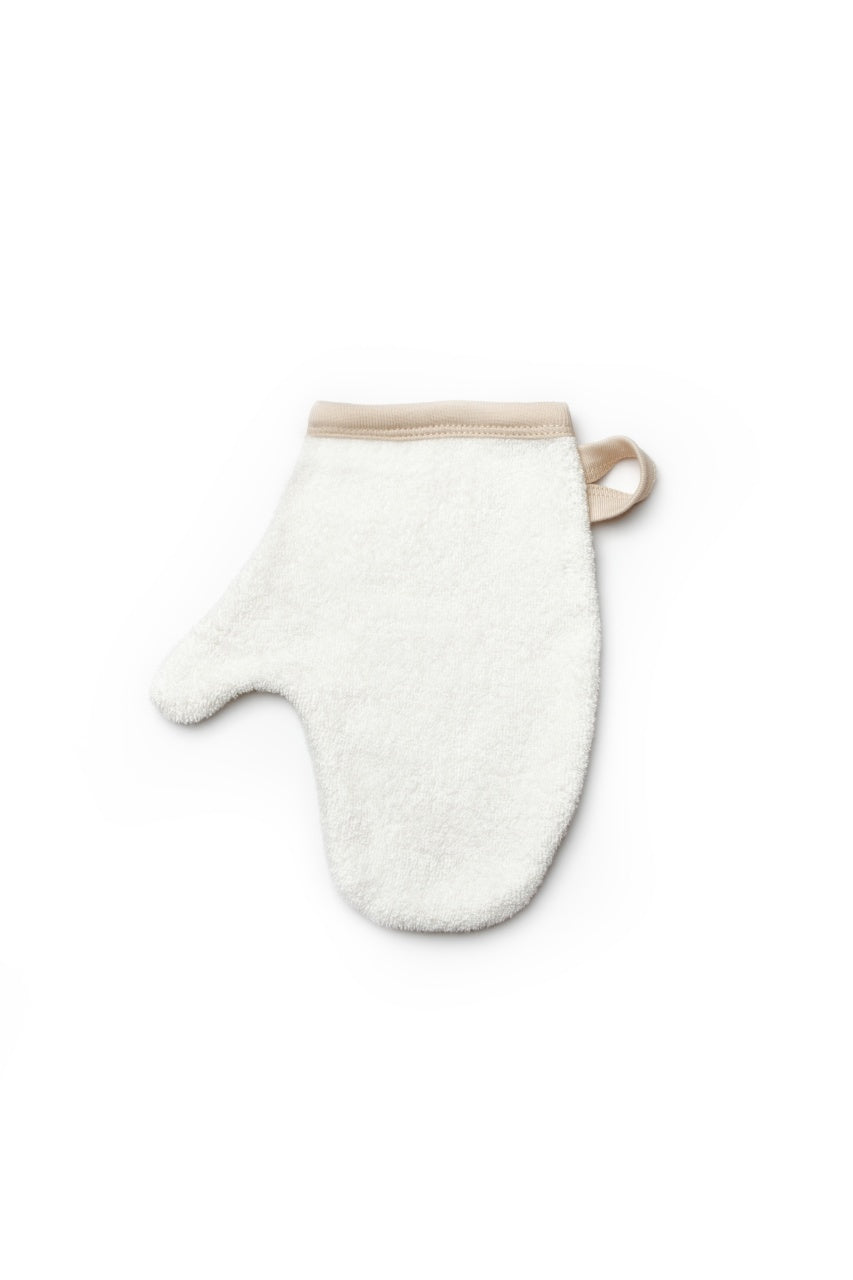 Set prosop cu manusa, 100% bumbac organic, TeddyBear, BabyCosy
