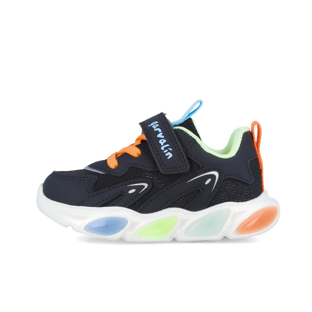 Sneakers cu luminite Garvalin 251808, albastru