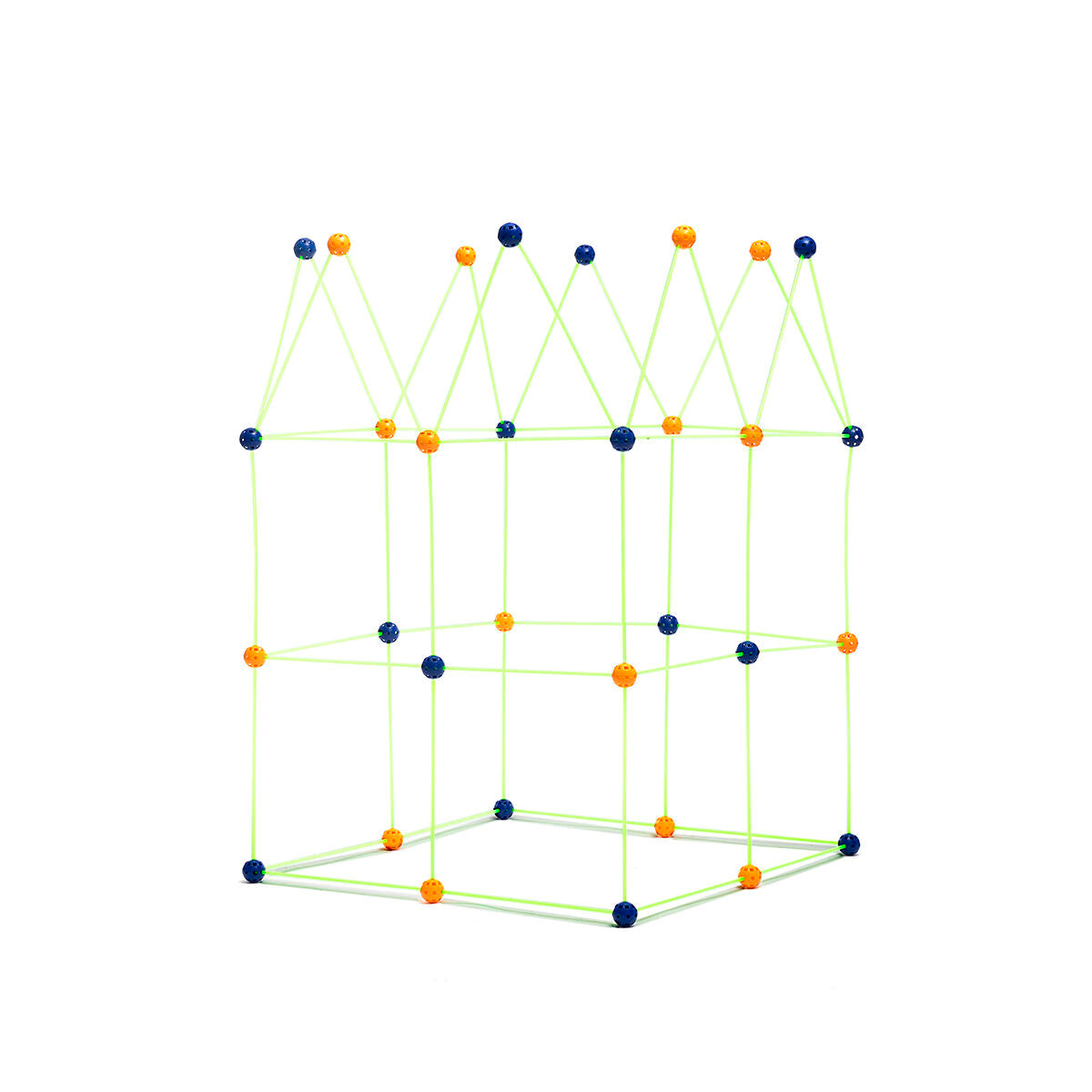 Kit de Construcție Fort pentru Copii Archikitt InnovaGoods 85 Piese - Jucarii si jocuri