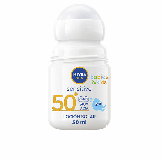 Protector Solar Roll On Nivea SUN BABIES&KIDS Spf 50+ 50 ml - Bebelus, Igienă și îngrijire