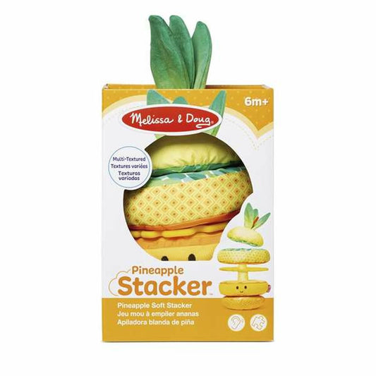 Blocuri Stivuibile Melissa & Doug Ananas Jucărie 5 Piese - Bebelus, Jucăriile copilăriei timpurii