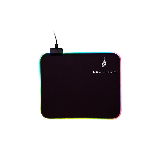 Covoraș Gaming Verbatim Surefire Gaming SIlent Flight RGB-320 Negru 32 x 26 cm - Tehnică de calcul, Accesorii