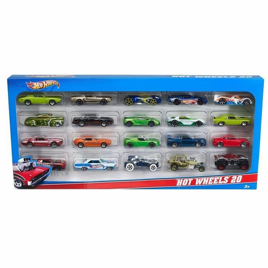 Set de Jucării cu Vehicule Hot Wheels H7045 20 Unități - Jucarii si jocuri, Păpuși și figurine