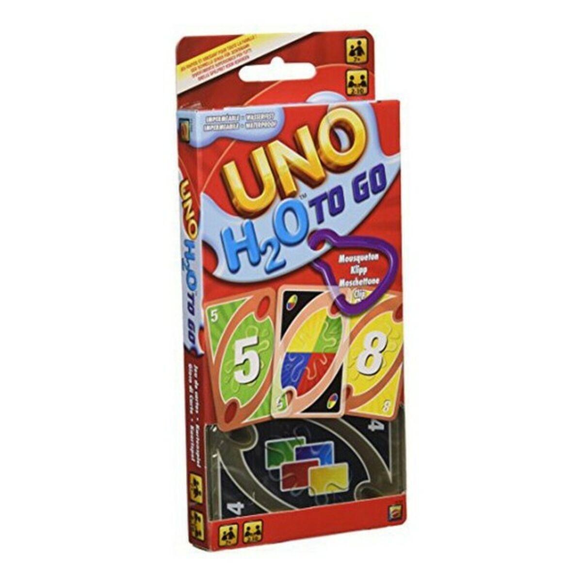 Joc de Masă Uno H2O To Go Mattel - Jucarii si jocuri, Jocuri și accesorii