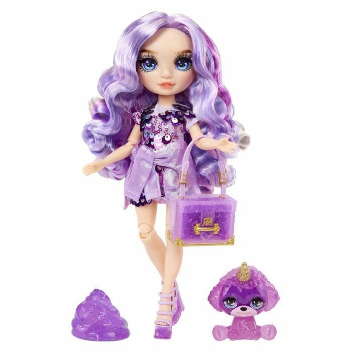 Păpușă Rainbow High violet - Jucarii si jocuri, Păpuși și accesorii