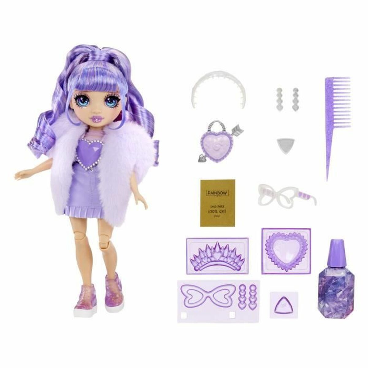 Păpușă Rainbow High Crystal Mannequin - Jucarii si jocuri, Păpuși și accesorii