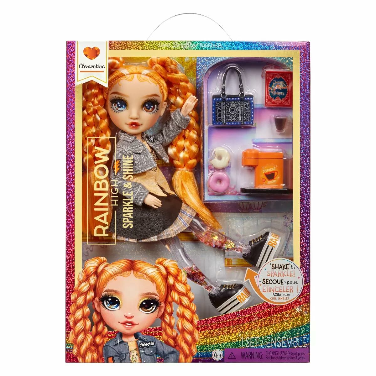 Păpușă bebeluș cu accesorii Rainbow High Sparkle & Shine - Jucarii si jocuri, Păpuși și accesorii