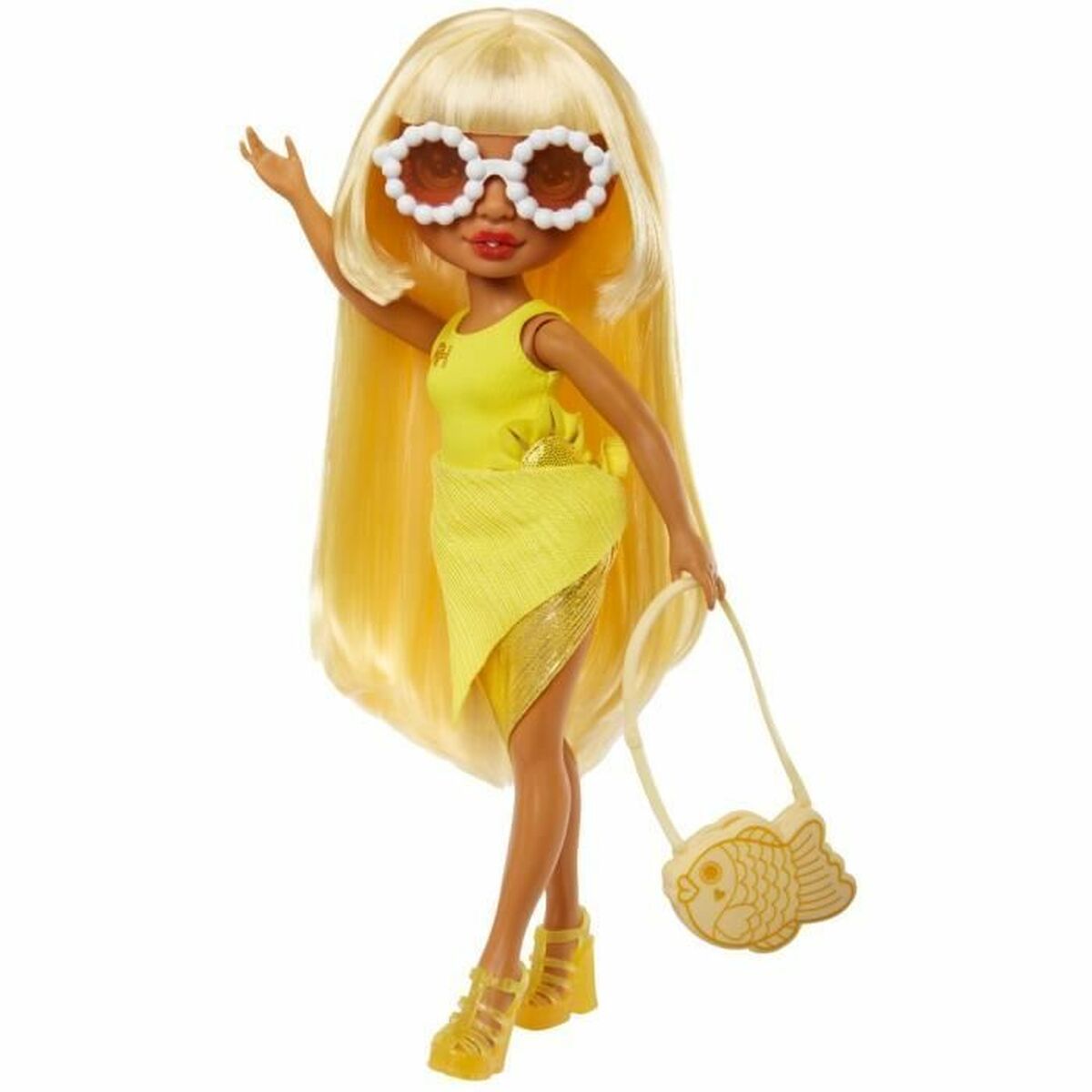 Păpușă bebeluș Rainbow High Swim & Style Sunny (Yellow) - Jucarii si jocuri, Păpuși și accesorii