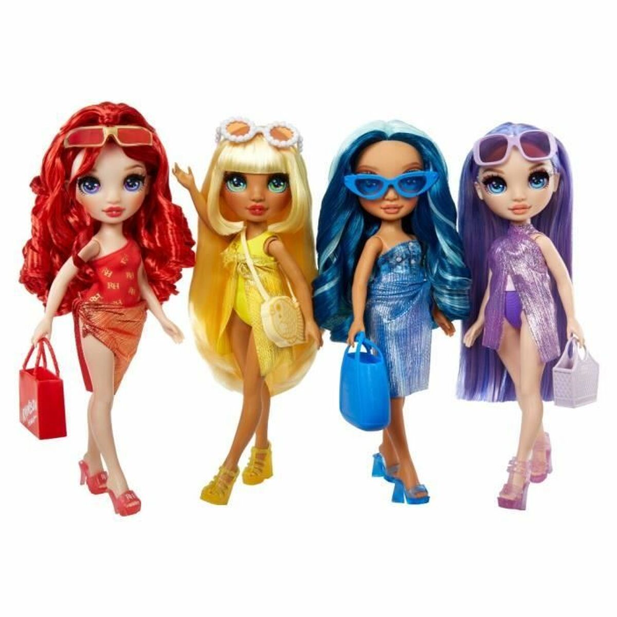Păpușă bebeluș Rainbow High Swim & Style Doll - Skyler (Blue) - Jucarii si jocuri, Păpuși și accesorii
