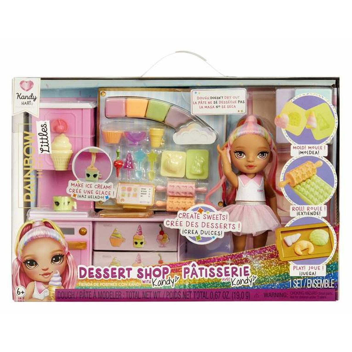 Păpușă MGA Rainbow High Little Dessert 20,3 x 29,20 x 13,46 cm - Jucarii si jocuri, Păpuși și accesorii
