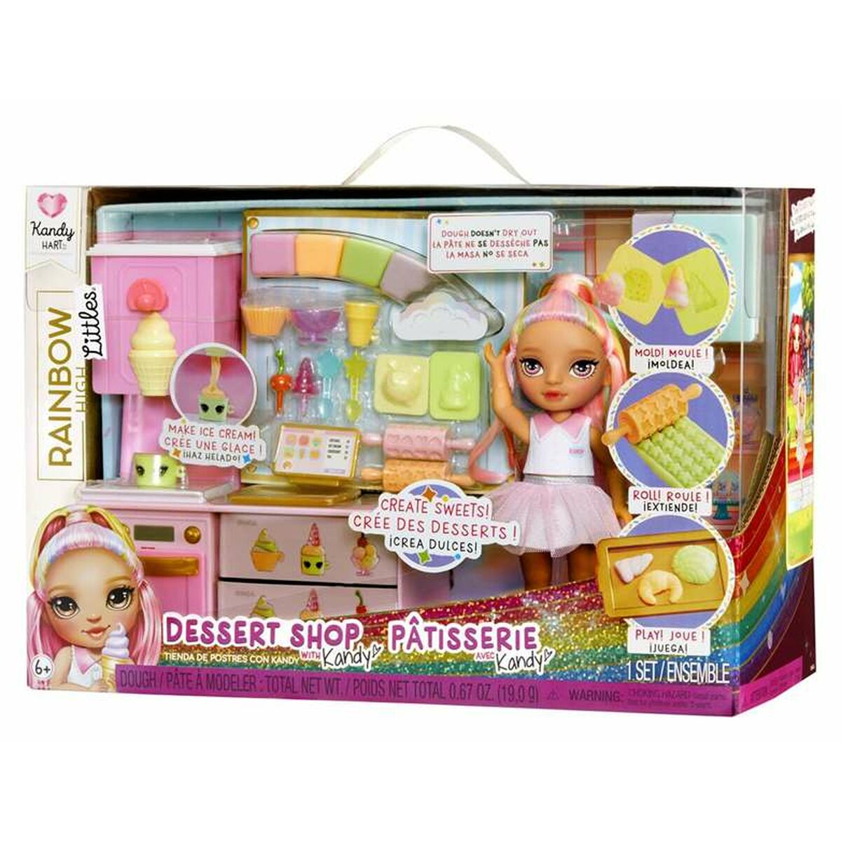 Păpușă MGA Rainbow High Little Dessert 20,3 x 29,20 x 13,46 cm - Jucarii si jocuri, Păpuși și accesorii