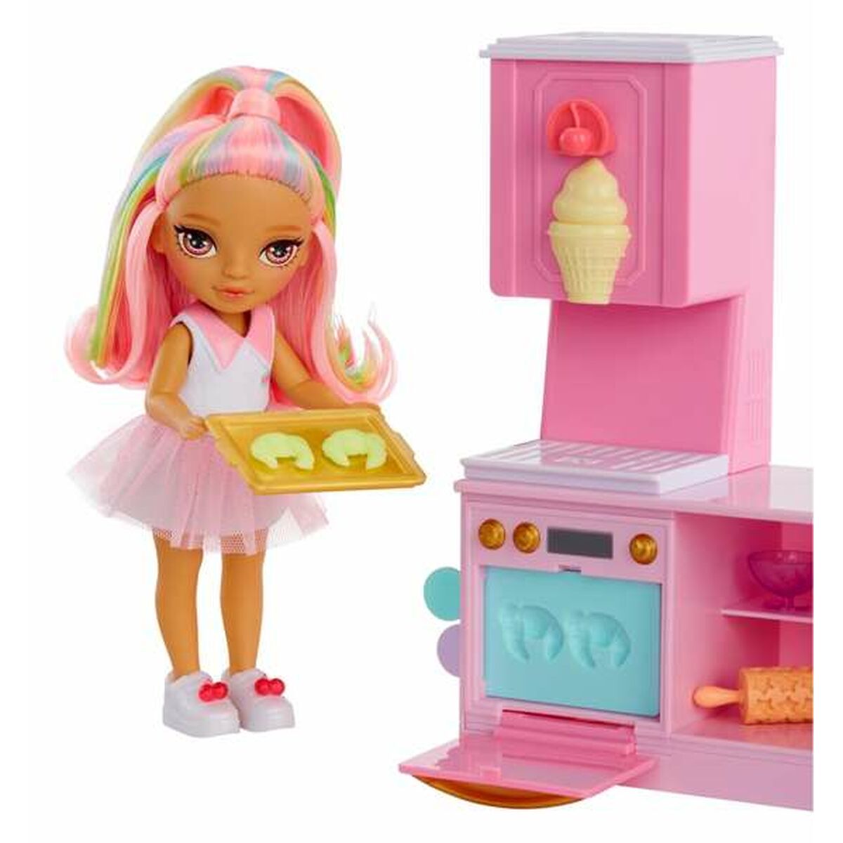 Păpușă MGA Rainbow High Little Dessert 20,3 x 29,20 x 13,46 cm - Jucarii si jocuri, Păpuși și accesorii