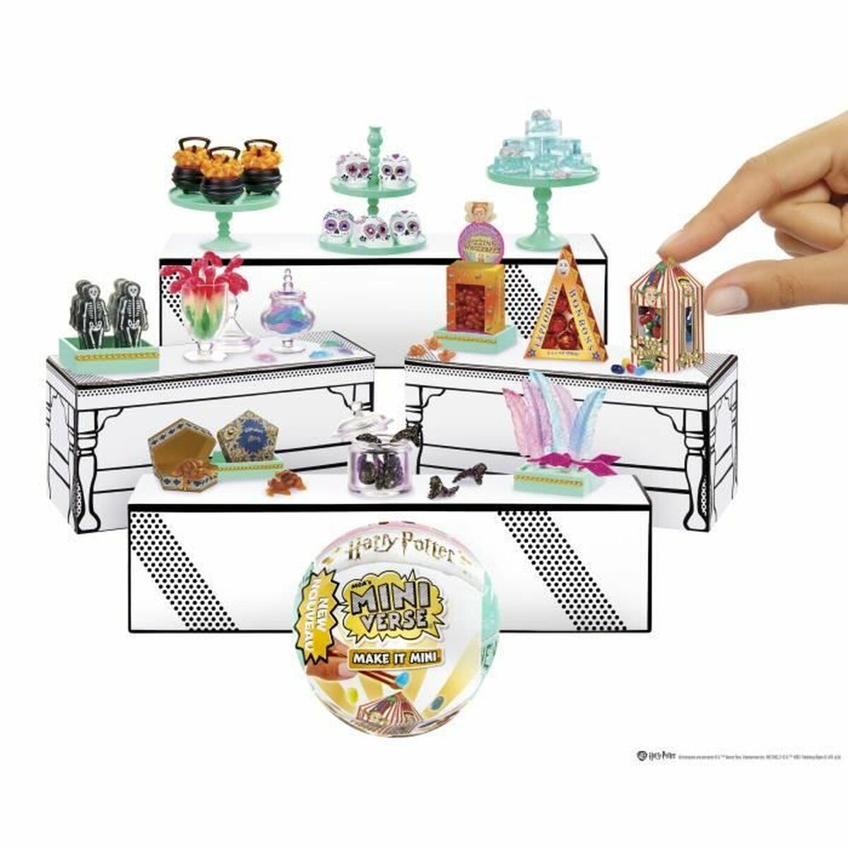 Păpușă Miniverse Make It Mini Harry Potter Honeydukes - Jucarii si jocuri, Păpuși și accesorii
