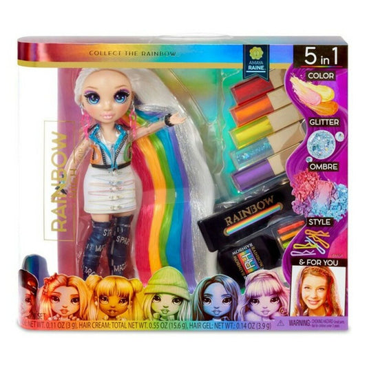 Playset Rainbow Hair Studio Rainbow High 569329E7C 5 în 1 (30 cm) - Jucarii si jocuri, Păpuși și figurine