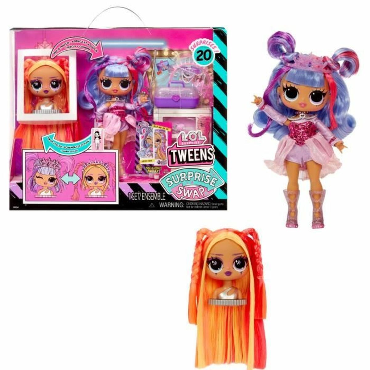 Păpușă bebeluș LOL Surprise! Tweens Surprise Swap Fashion - Jucarii si jocuri, Păpuși și accesorii