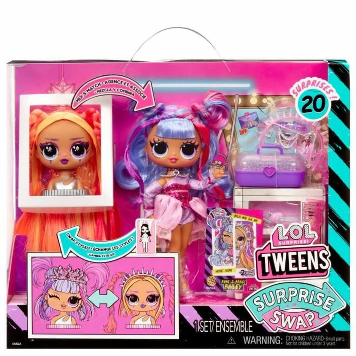 Păpușă bebeluș LOL Surprise! Tweens Surprise Swap Fashion - Jucarii si jocuri, Păpuși și accesorii