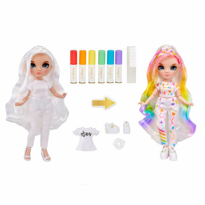 Păpușă Rainbow High Color & Create 22 cm - Jucarii si jocuri, Păpuși și accesorii