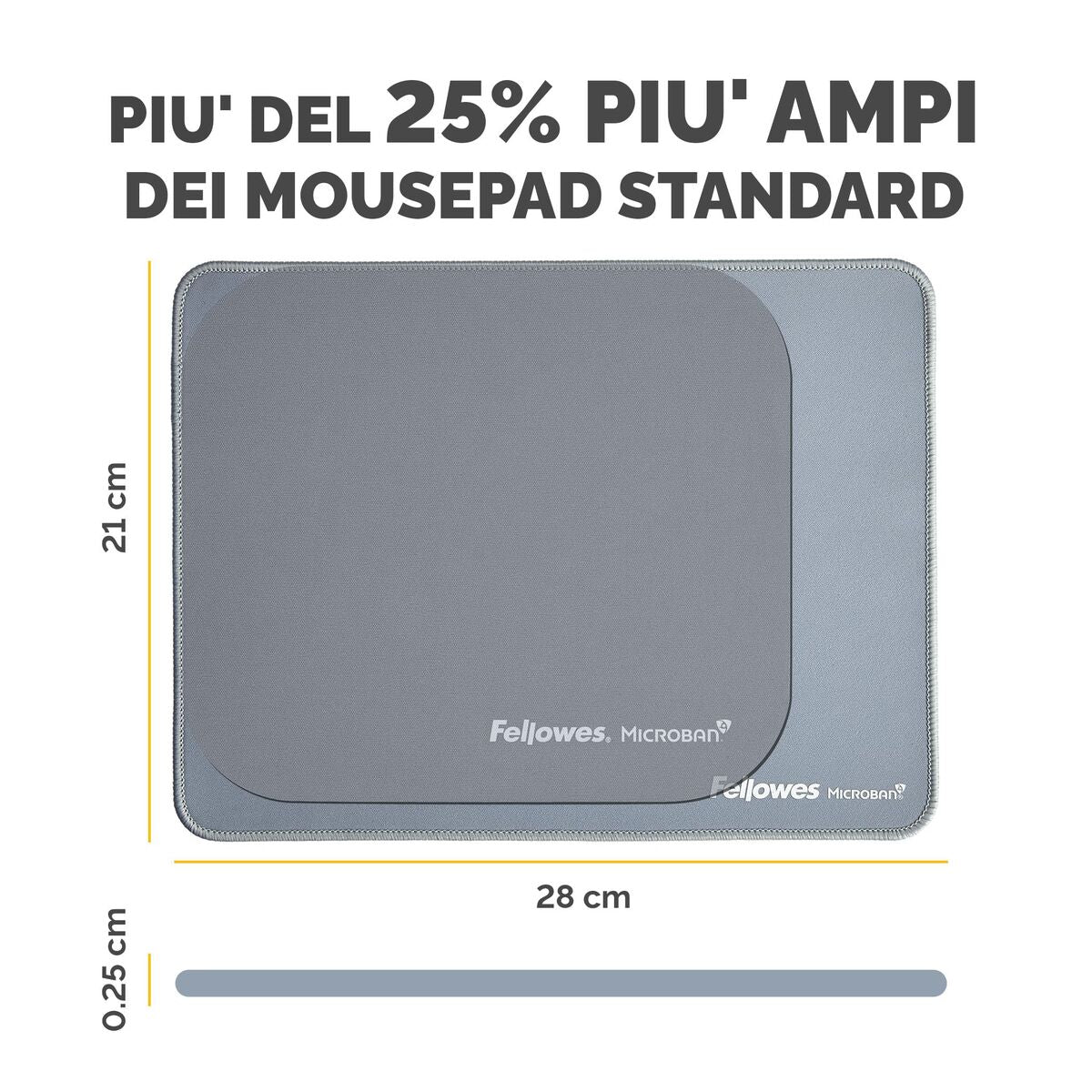 Covoraș de șoarece Fellowes 100139317 Albastru - Tehnică de calcul, Accesorii
