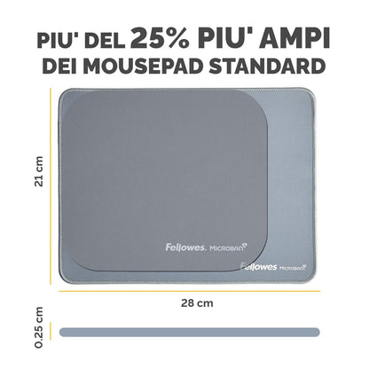Covoraș de șoarece Fellowes 100139317 Albastru - Tehnică de calcul, Accesorii