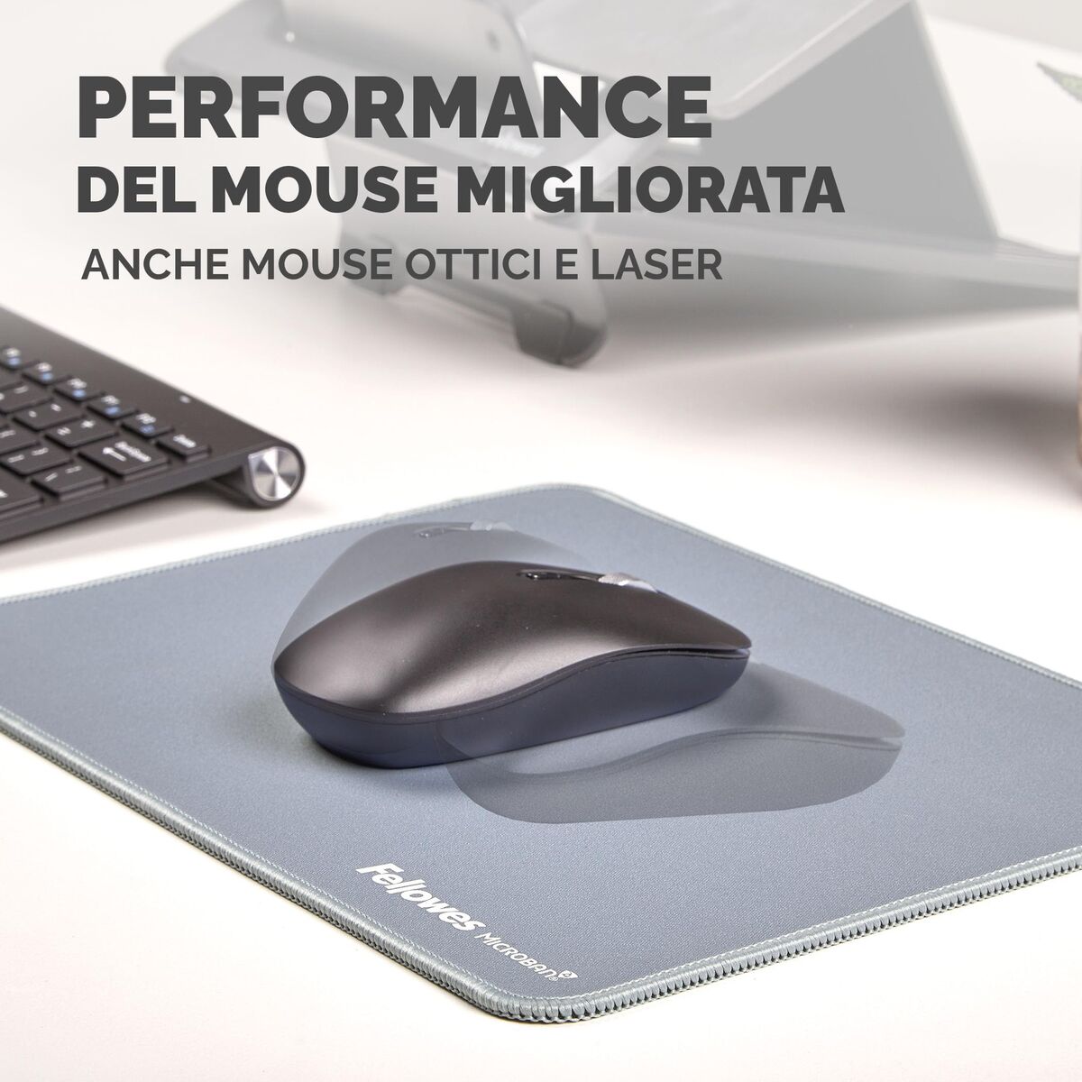 Covoraș de șoarece Fellowes 100139317 Albastru - Tehnică de calcul, Accesorii