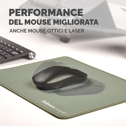 Covoraș de șoarece Fellowes 100139318 Verde - Tehnică de calcul, Accesorii