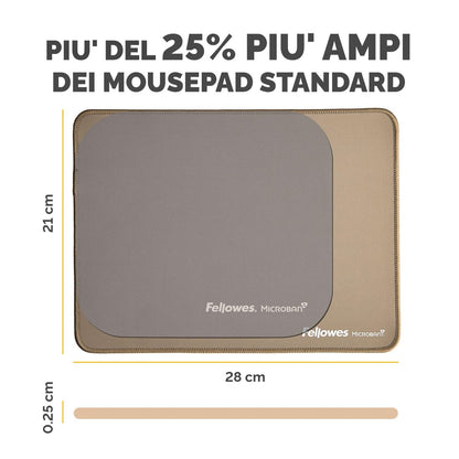 Covoraș de șoarece Fellowes 100139319 Bej - Tehnică de calcul, Accesorii