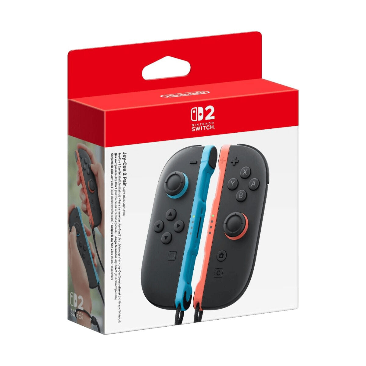 Controller wireless Joy-Con 2 Nintendo SW2 JOYC BL RD Alb - Electronică, Joc video