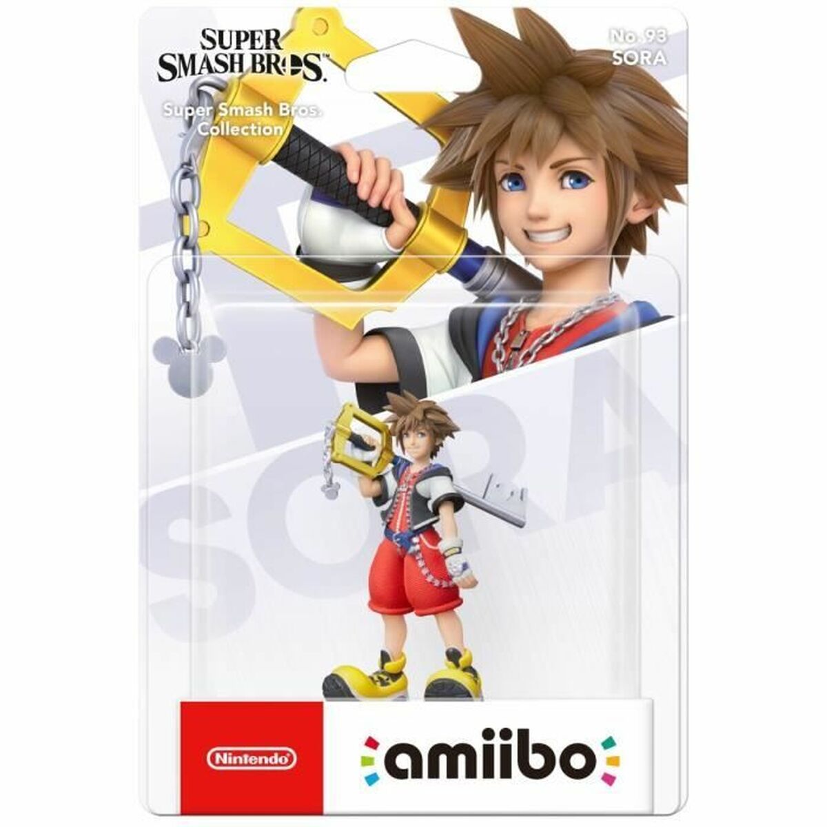 Figurine colectabile Amiibo Super Smash Bros. Collection NO. 92 - Sora - Electronică, Joc video
