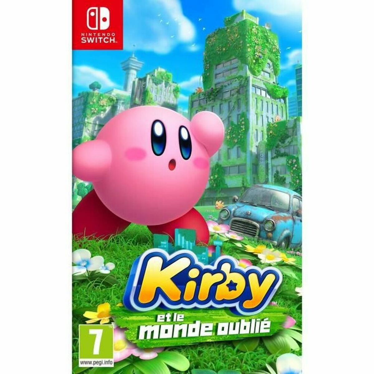 Joc video pentru Switch Nintendo Kirby and the Forgotten World - Electronică, Joc video
