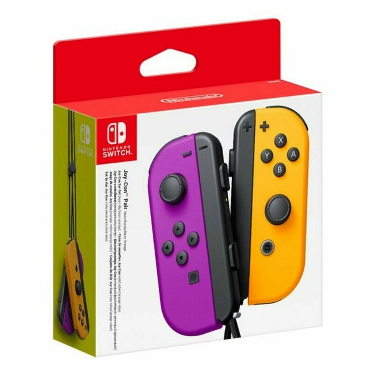Gamepad Fără Fir Nintendo Joy-Con Mov Portocaliu - Electronică, Joc video