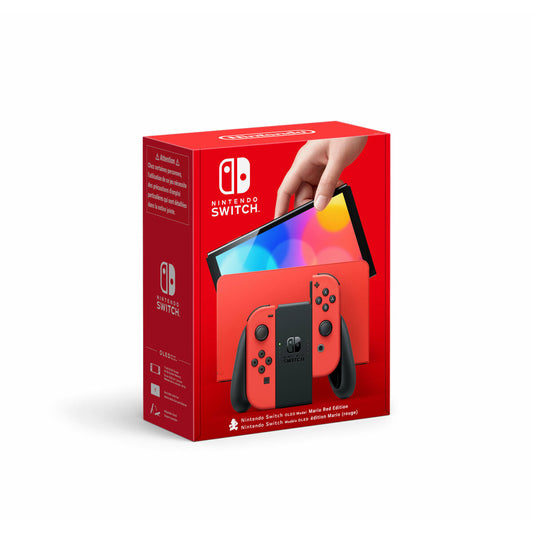 Nintendo Switch OLED Nintendo ED MARIO Roșu - Electronică, Joc video