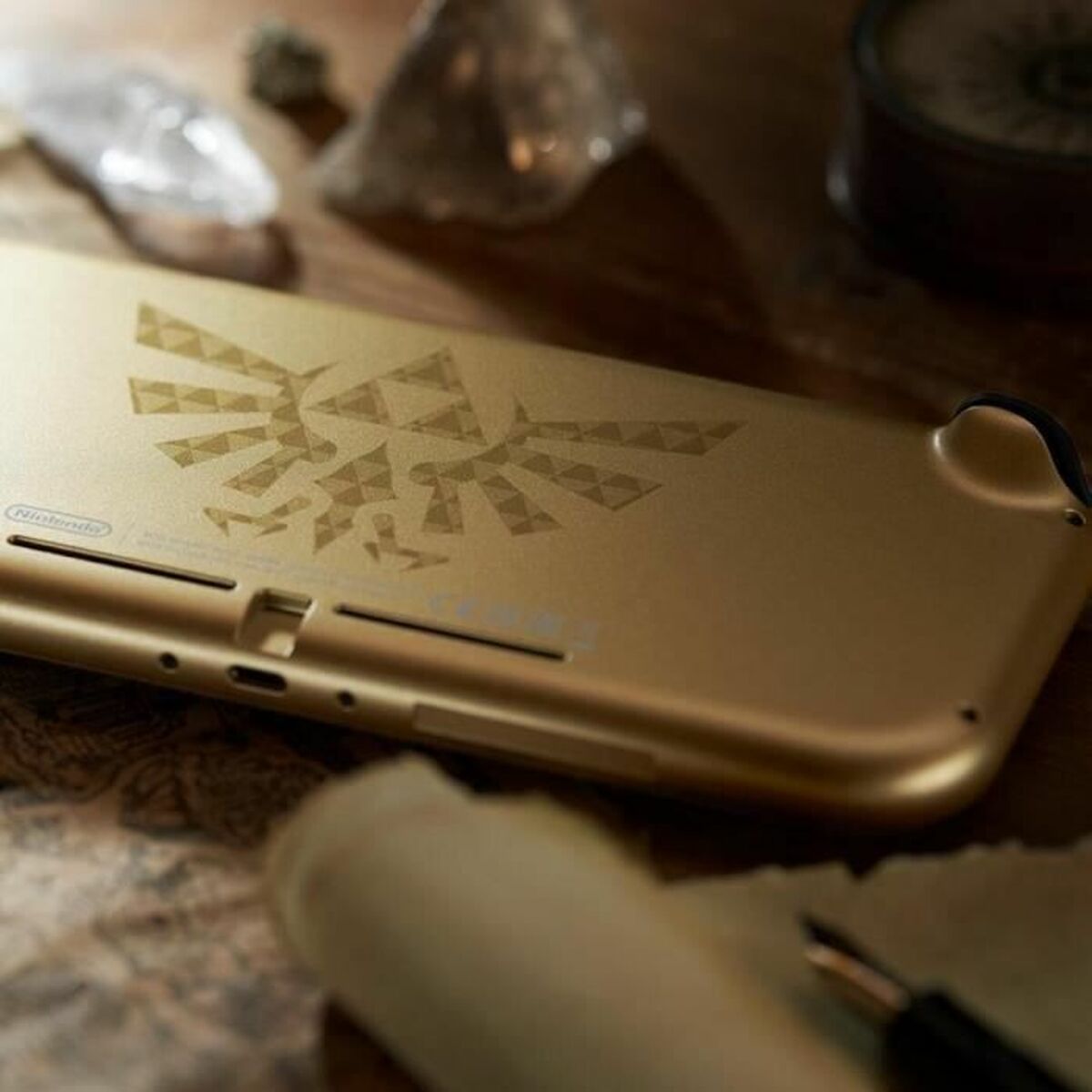 Nintendo Switch Lite Nintendo HYRULE Auriu* - Electronică, Joc video