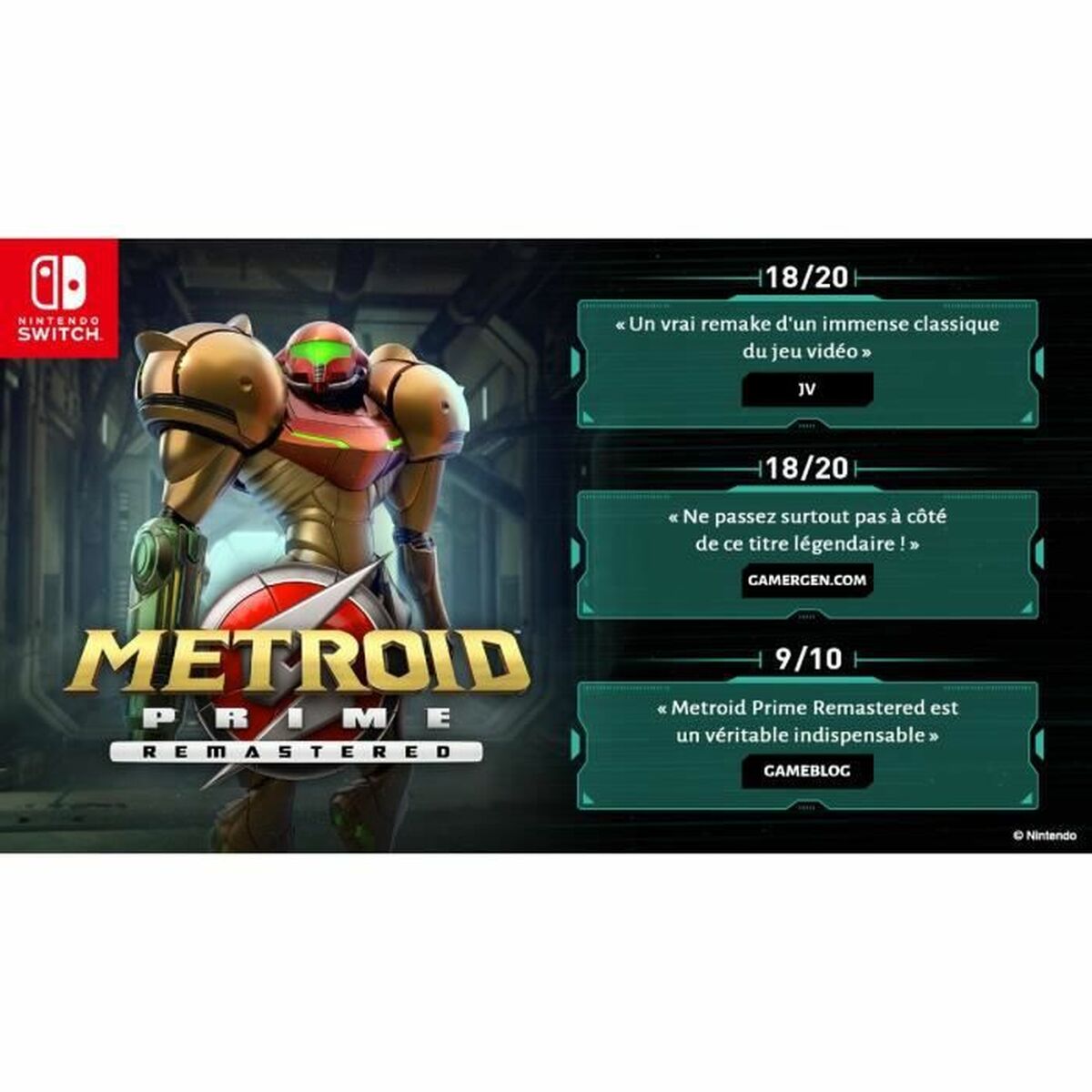 Joc video pentru Switch Nintendo Metroid Prime Remastered - Electronică, Joc video