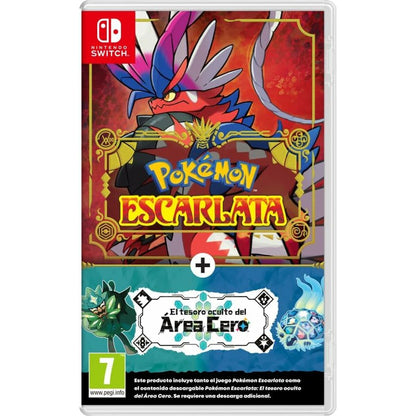 Joc video pentru Switch Nintendo POKEMON ESCARLATA+ DLC - Electronică, Joc video