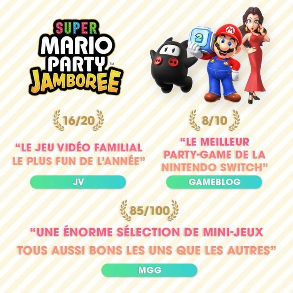 Joc video pentru Switch Nintendo Super Mario Party : Jamboree - Electronică, Joc video