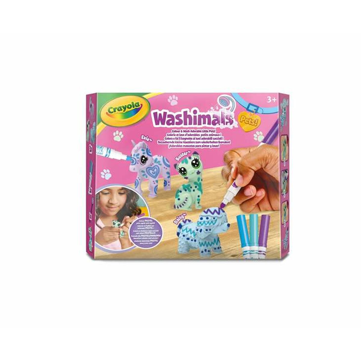 Set pentru desen Crayola Multicolor (3 Piese) - Jucarii si jocuri, Activități creative