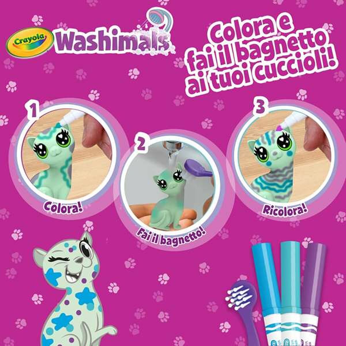 Set pentru desen Crayola Multicolor (3 Piese) - Jucarii si jocuri, Activități creative