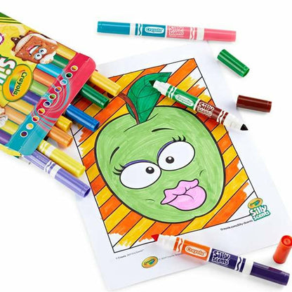 Set de Carioci Crayola Parfumat Lavabil/ă Cu două capete 10 Piese - Birou și papetărie, Pixuri, creioane și articole de scris