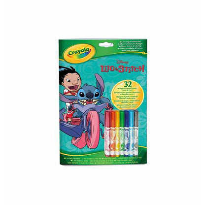 Set pentru desen Crayola Lilo & Stitch - Jucarii si jocuri, Activități creative