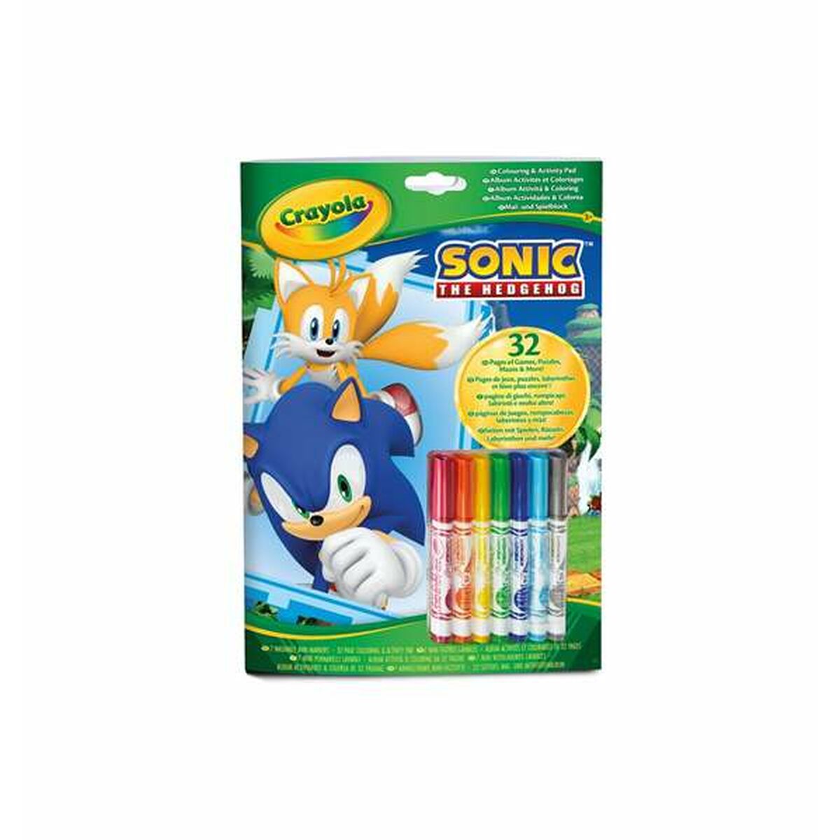Set pentru desen Sonic - Jucarii si jocuri, Activități creative