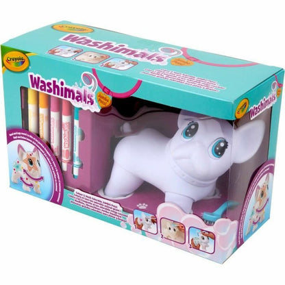 Set pentru desen Crayola Washimals Jumbo Dog - Birou și papetărie, Arte și Meserii