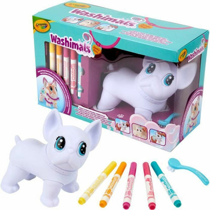 Set pentru desen Crayola Washimals Jumbo Dog - Birou și papetărie, Arte și Meserii