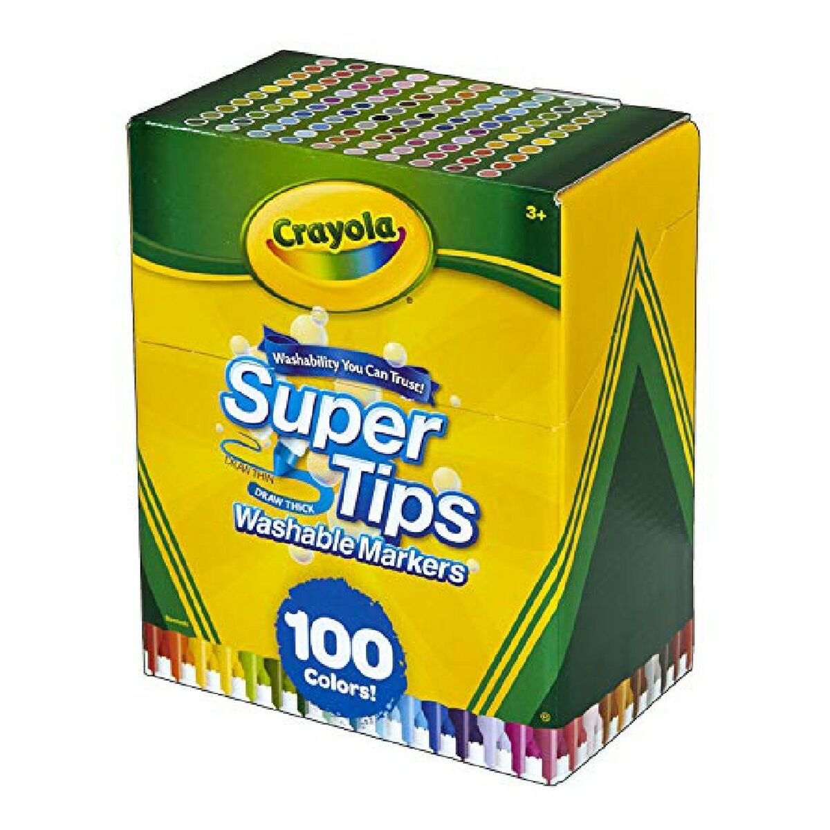 Set de Carioci Super Tips Crayola 58-5100 (100 uds) - Jucarii si jocuri, Activități creative