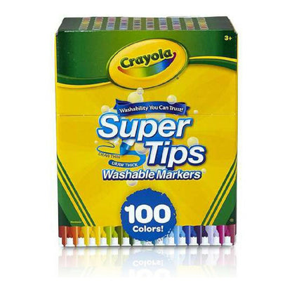 Set de Carioci Super Tips Crayola 58-5100 (100 uds) - Jucarii si jocuri, Activități creative