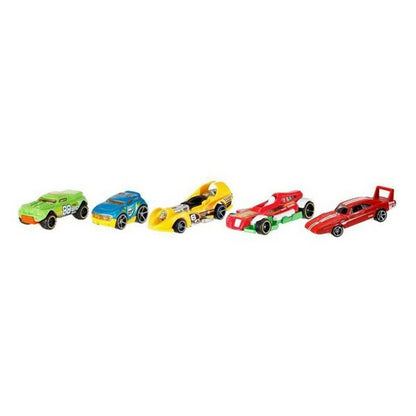Set de 5 Mașini Hot Wheels 1806 Multicolor Portocaliu - Jucarii si jocuri, Vehicule