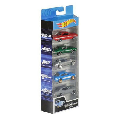 Set de 5 Mașini Hot Wheels 1806 Multicolor Portocaliu - Jucarii si jocuri, Vehicule