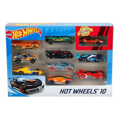 Set de Jucării cu Vehicule Hot Wheels Metal (10 Pcs) - Jucarii si jocuri, Vehicule