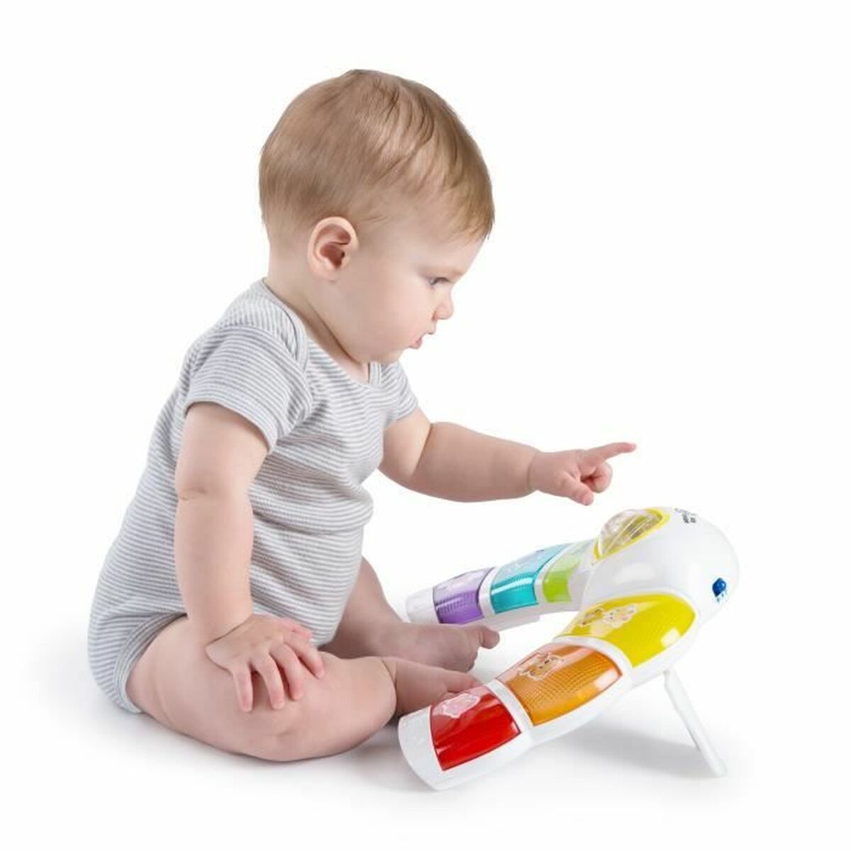 Arcul de activități pentru bebeluși Baby Einstein Glow & Discover Light Bar Multicolor - Bebelus, Jucăriile copilăriei timpurii