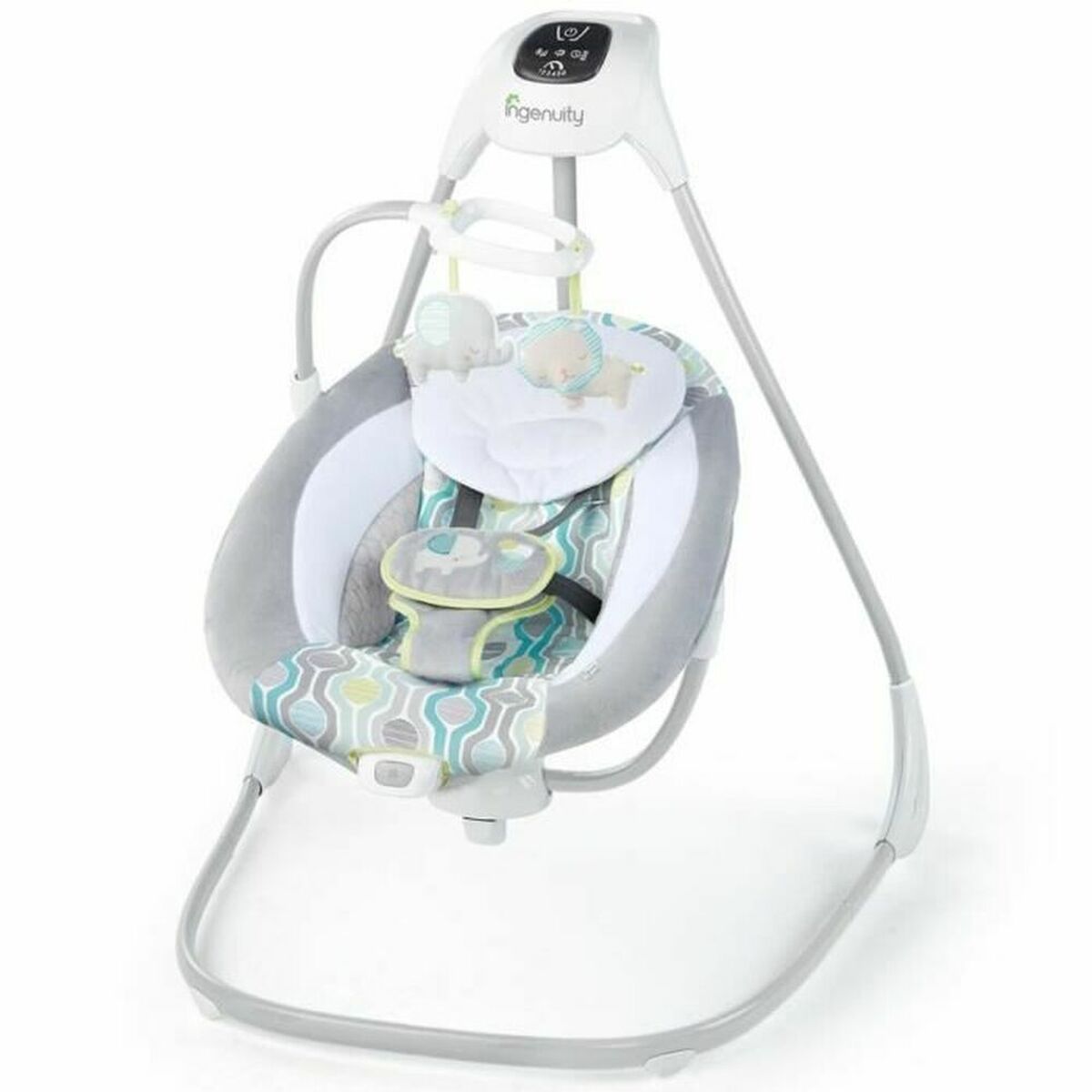 Hamac pentru Bebeluș Ingenuity SimpleComfort ™ Swing Gri - Bebelus, Dormitor
